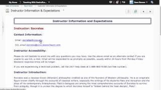 Communicating With Your CCCOnline Instructor