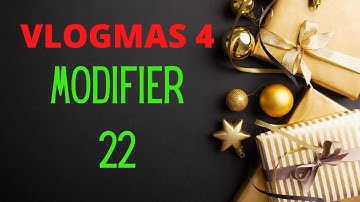 VLOGMAS DAY 4: MODIFIER 22 | MEDICAL CODING WITH BLEU