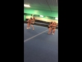 Cheer Infinity Athletics- Infinity Pearls- Mini Two man stunts- Lancaster Ohio
