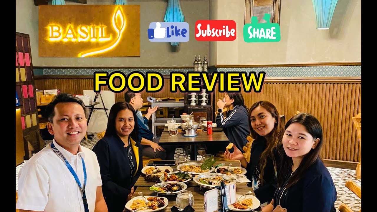Basil Food Review food review restaurant basil podium thai 