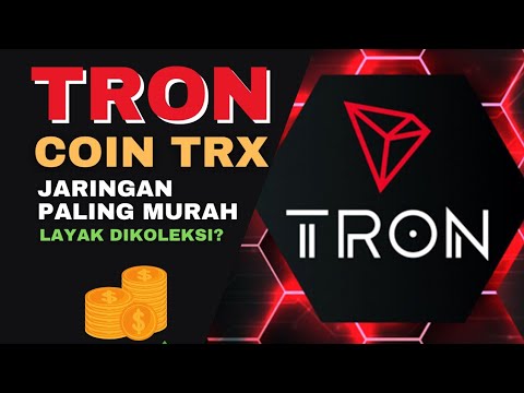 Jaringan TRON (TRX) Biaya Transaksi Paling Murah‼️Layak Di Koleksi? Potensi Koin Tron Jangka Panjang