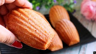 Soft & Fluffy French Tea Cake! How to make Easy French Madeleines | Easy Madeleines Recipe |
