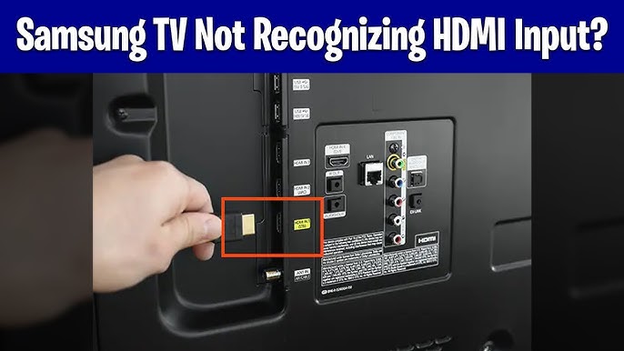 Samsung Tv Not Recognizing Hdmi Input: Quick Fixes That Work