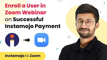 Enroll a User in Zoom Webinar on Successful Instamojo Payment | Instamojo to Zoom Integration