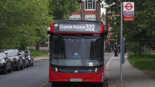 New Enviro 100EVs on TfL Route 322 - 28th April 2026
