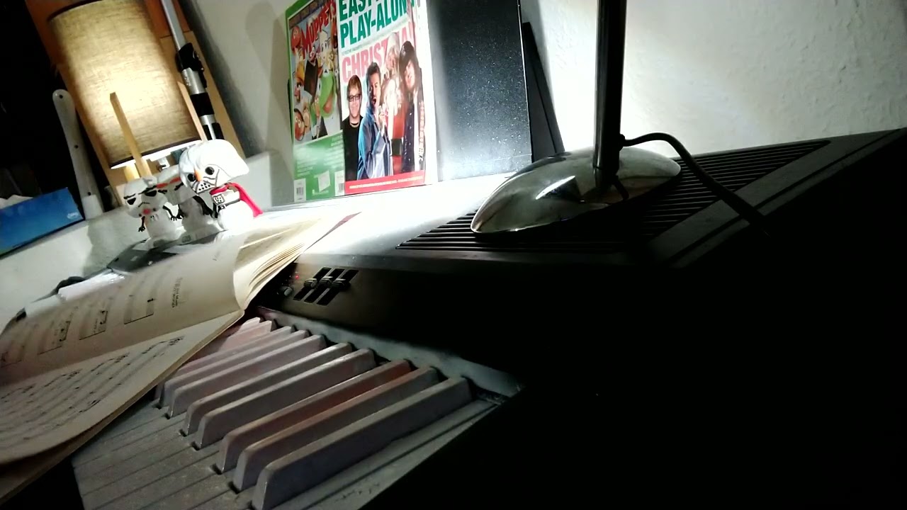 Piano practice,  merry christmas songs 