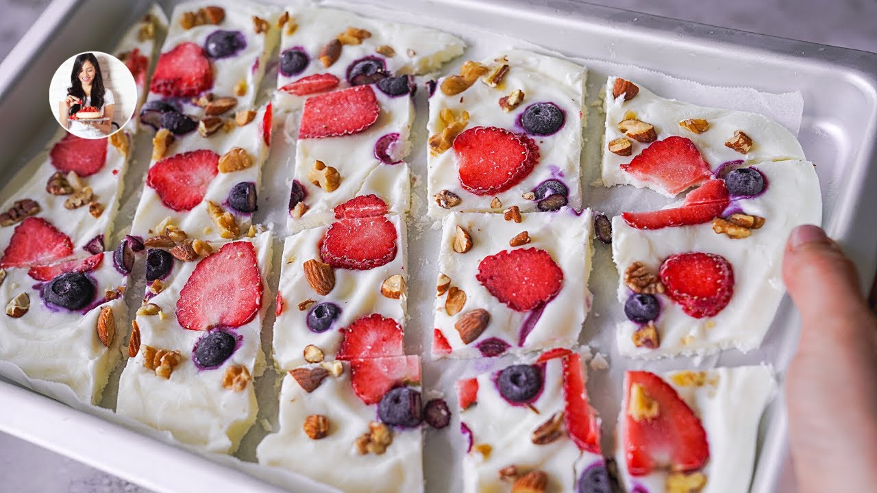 Si tienes Yogurt Prepáralo Así... | El Snack Fácil y Rico para el Antojo de Dulce!  Auxy