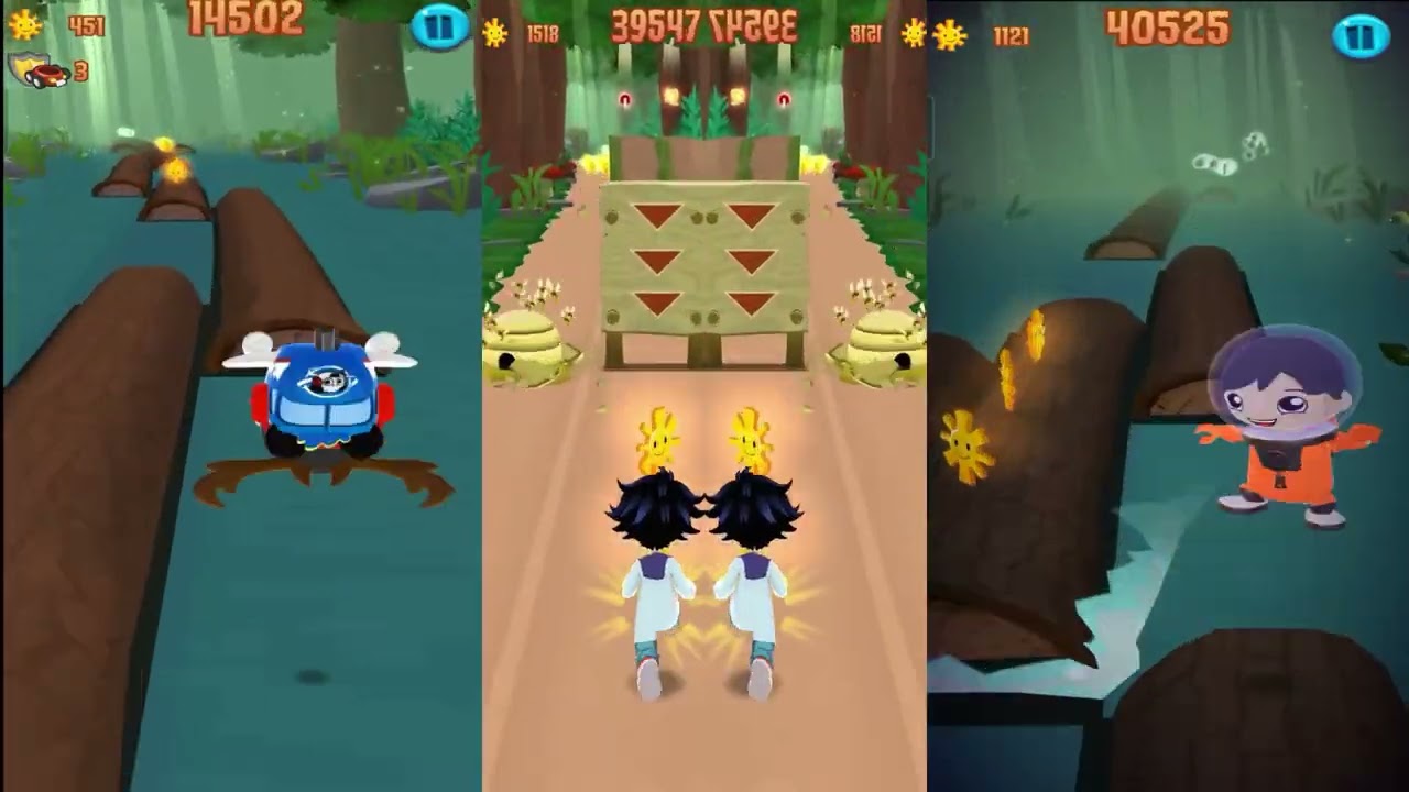 TAG WITH RYAN MIRROR REINDEER RYAN VS RED TITAN VS LEO WOODS RYAN VERSUS FUNNY GAMEPLAY