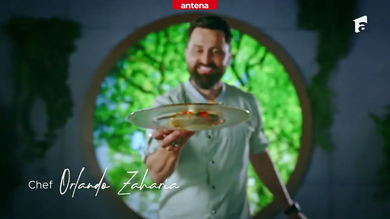 Chef Orlando Zaharia este mai pregătit ca niciodată✨ Televiziunea are GUST, doar la Antena1 🧡