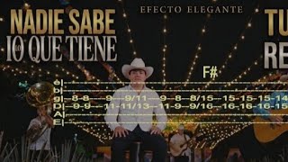 Nadie sabe lo que tiene efecto elegante  (tutorial requinto)