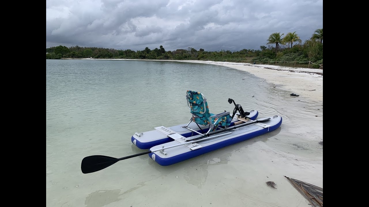 Prototype of Pedal Drive Catamaran YouTube