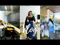 VLOG: SHE&#39;S FINALLY HERE!!!! + I WENT TO A SEAFOOD MARKET + TRY ON HAUL+ COOKING &amp; MORE