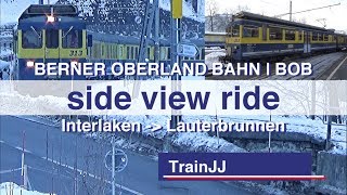 Jungfrau Region Winter | Interlaken - Lauterbrunnen Snow train | BOB | Best of the Alps Switzerland