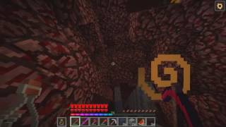 Minecraft : Amplified Survival : Nether Tunnel = B E A UTIFUL : Episode 90