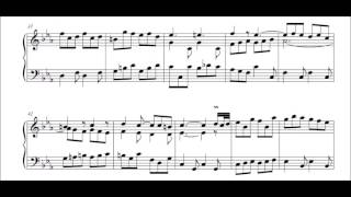 J S Bach French Suite no 4 in E flat  BWV 815  Gigue Murray Perahia
