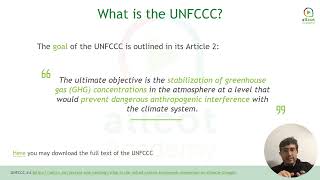 Introduction to  Article 6 of Paris Agreement | What is UNFCCC