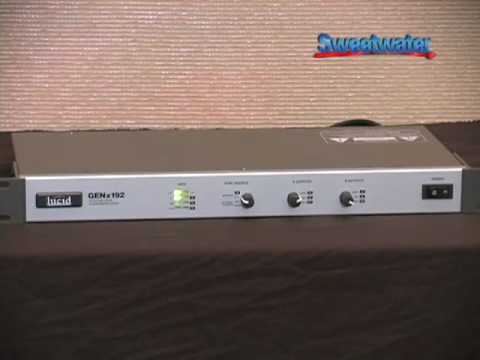 Lucid GENx192 Master Clock Overview - Sweetwater - YouTube