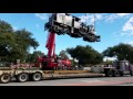 TNT Crane & Rigging Loading Steam Engine
