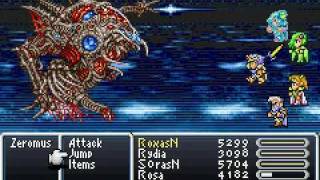 Final Fantasy Iv Gba - Zeromus The Final Battle