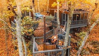 Autumn Treehouse & Cabin Roadtrips