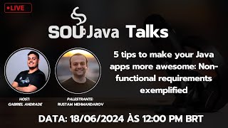Celebrity SouJava Talk - 5 tips to make your Java apps more awesome: Non-functional requirements exemplified Net Worth