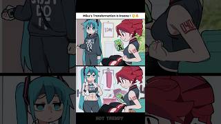 Miku's Transformation In One Year Is Really Amazing ! 😭✨ #miku #teto #anime #memes #body