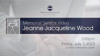 Jeanne Wood Service
