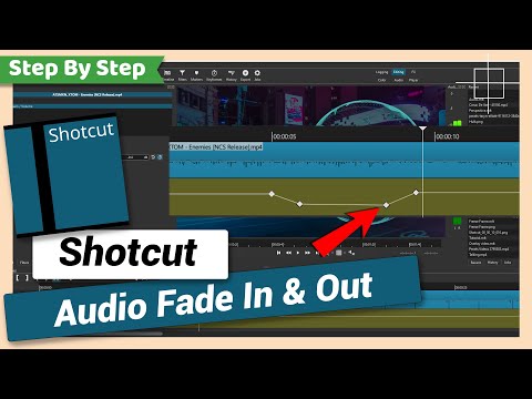 Gradually Increase or Decrease Audio Volume | Shotcut Tutorial
