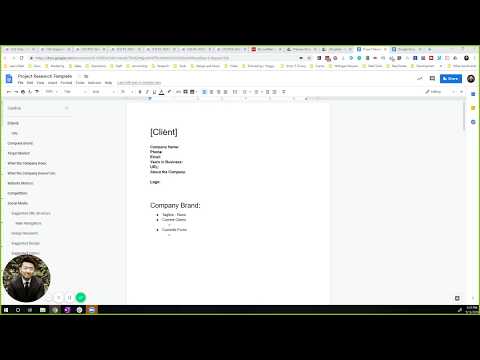 Video EASY- How to make a document template in Google Docs! - youtube