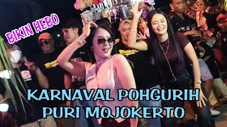 Bikin Hebo Karnaval Pohgurih Puri Mojokerto 