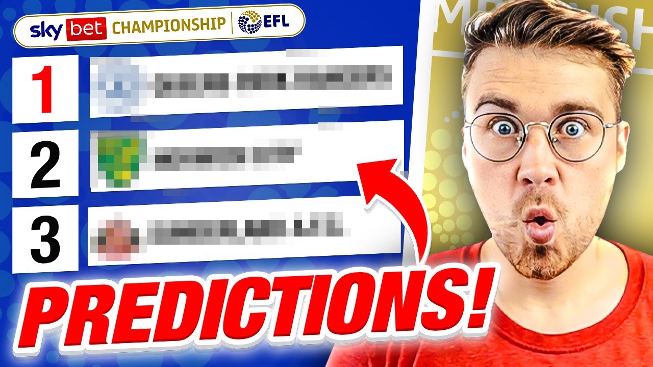 MY EFL CHAMPIONSHIP 2022/23 SEASON PREDICTIONS 🏆⬆️⬇️ 