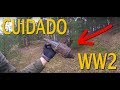 Pequeño CAMPAMENTO de la Segunda Guerra Mundial en bosque Alemán. Ep. 68