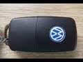 Batteriewechsel VW Schlüssel | Battery change VW key | Passat, Golf, Touran, Sharan, etc.