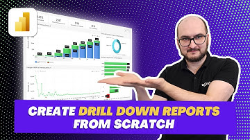 Building a Power BI Report from Scratch | Step-by-Step Guide to Drill Down Reports