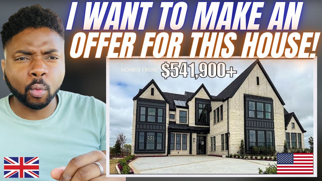 ДОМ, КОТОРЫЙ Я БЫ КУПИЛ, ЕСЛИ ПЕРЕЕХАЛ В ТЕХАС! *Серьёзно, стоит ли мне переезжать? — Brit Reacts