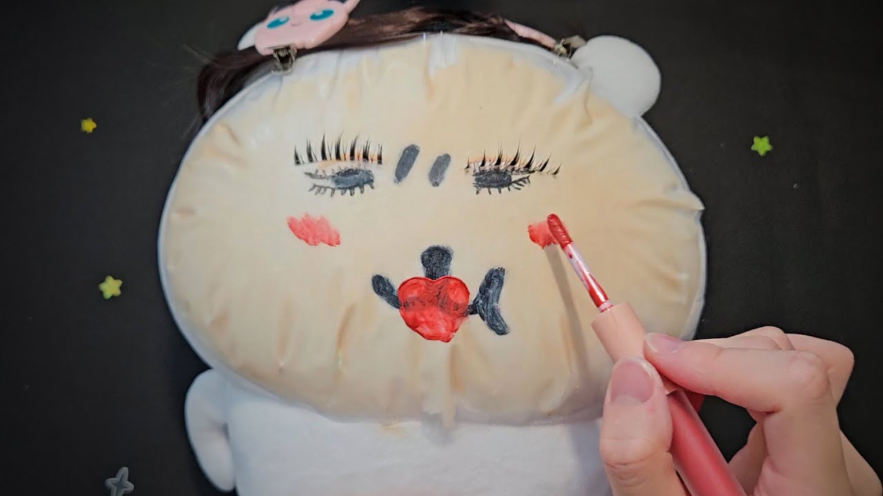 ASMR 갸루 메이크업인데 왜.. 이렇게 됐지 미안하다 담곰아.........