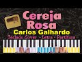 Cerejeira Rosa Carlos Galhardo tutorial teclado cover partitura era do radio