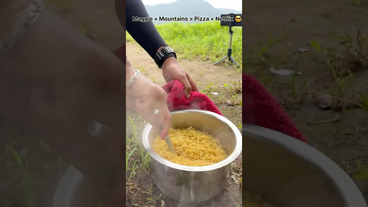 Maggie and mountain always a best combination 