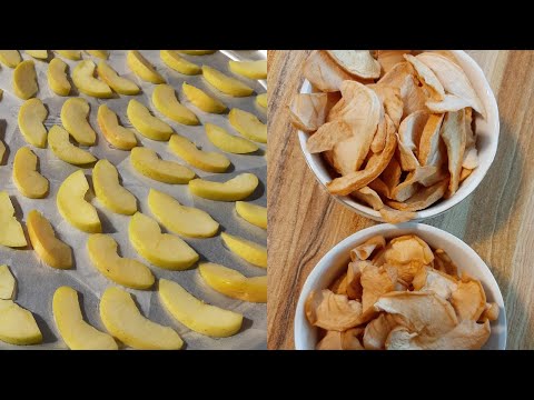 فيديو: كيف تجمد التفاح الجاف؟