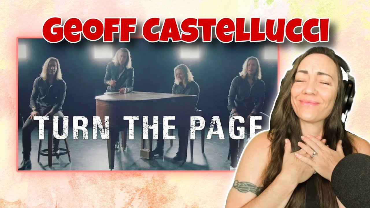 TURN THE PAGE (Bob Seger) | Low Bass Singer Version | Geoff Castellucci | Reaction