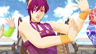 【ジョジョMMD 】What The Hell　ギャングダンス組　５部　護衛チーム　JOJO MMD　ミスタ　フーゴ　ナランチャ