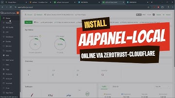 Gak Perlu IP Publik! aaPanel Lokal Jadi Online Pakai Cloudflare Tunnel!