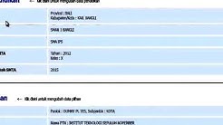 Tata Cara Daftar SBMPTN 2015 #11 (Borang Konfirmasi Data) - Durasi: 2.38. 