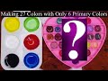 Making 27 Colors with Only 6 Primary Colors