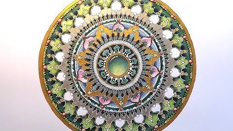 Zentangle Mandala Art #3