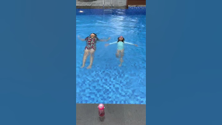 LEIKA BERENANG DIKOLAM 2METER SAMA DINAR‼️ SESAK NAPAS HAMPIR #leika #viral #shorts