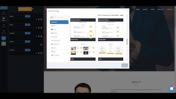 SITE123 - How to add a new page