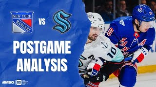 Kraken Score 4 Straight To Defeat Rangers New York Rangers