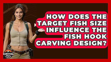 How Does The Target Fish Size Influence The Fish Hook Carving Design? - Survival Skills for Everyone