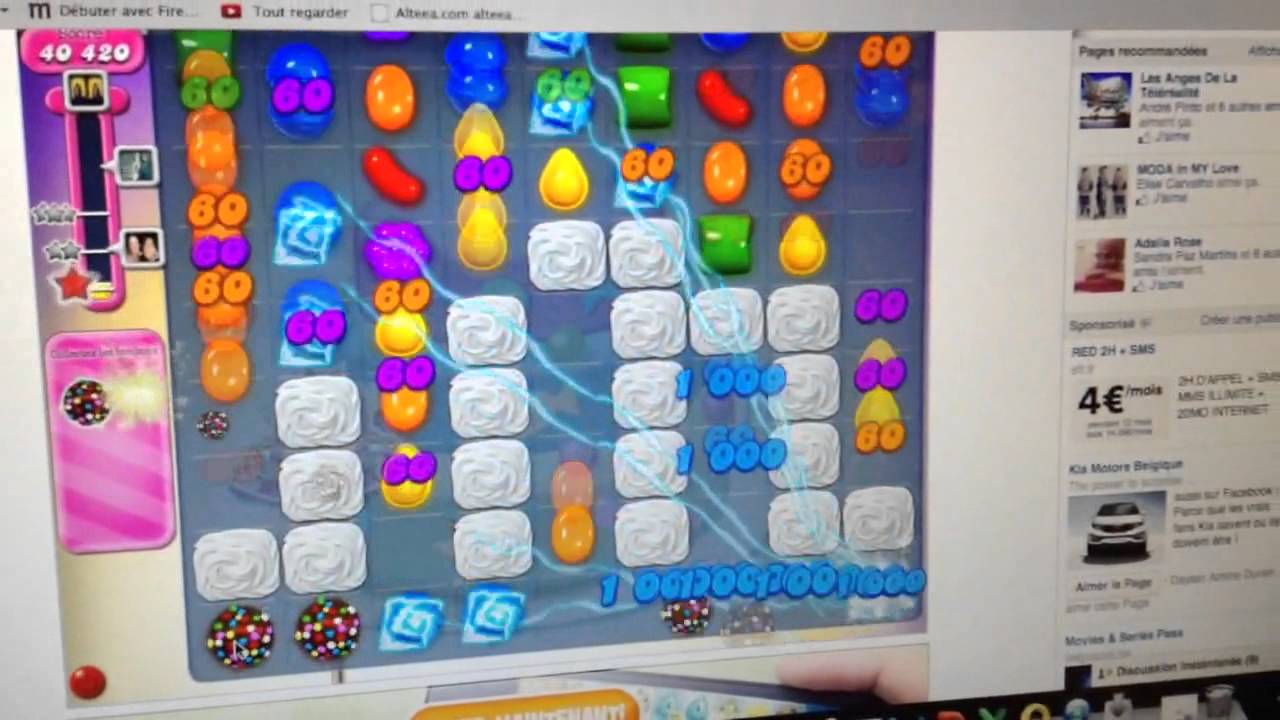 Candy crush saga CRAZY 20 COLOR BOMBS COMBO YouTube
